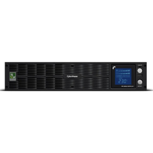 CyberPower PR1500ELCDRTXL2U Rack/Tower UPS, Multifunction LCD panel, 10× IEC320 C13, adjustable output